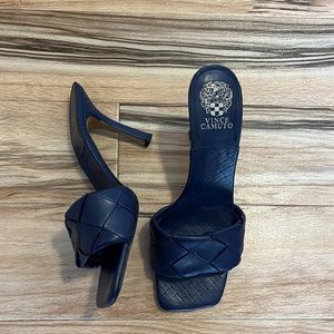 Vince Camuto Leather Mules